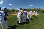 Baseball vs Babson  Wheaton College Baseball vs Babson during Semi final game of the NEWMAC Championship hosted by Wheaton. - (Photo by Keith Nordstrom) : Wheaton, baseball, NEWMAC